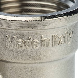 Тройник ВВВ 1'х3/4'х1' переходной, никелированный - фото 7