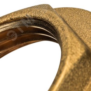 Контргайка 1' с упором, никелированная - фото 4