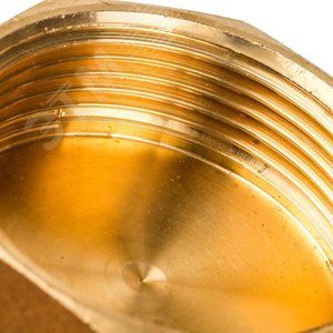 Заглушка ВР 1'1/2 никелированная - фото 5