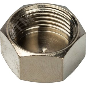 Заглушка ВР никелированная 3/8' - фото 2