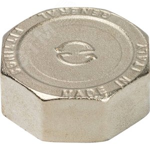 Заглушка ВР никелированная 1'1/4 - фото 1