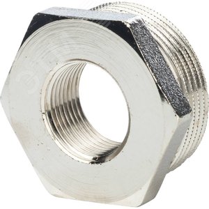 Футорка НВ 1'х1/2' никелированная - фото 1