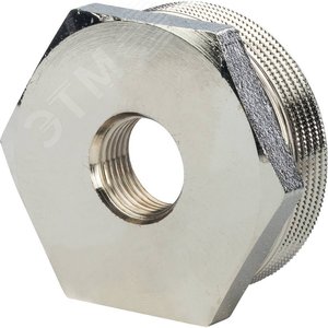 Футорка никелированная 1'1/2x1/2 - фото 1