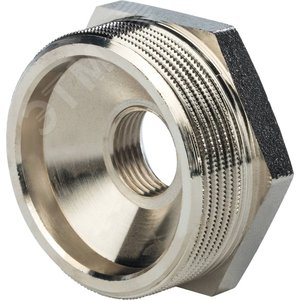 Футорка никелированная 1'1/2x1/2 - фото 2