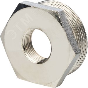 Футорка НВ 1'1/2х3/4' никелированная - фото 2