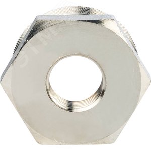 Футорка НВ 1'1/2х3/4' никелированная - фото 4