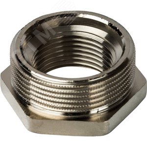 Футорка НВ 1'1/2х1' никелированная - фото 2