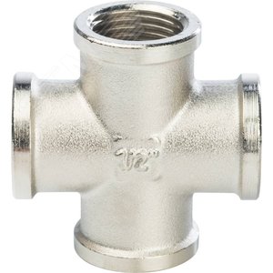 Крестовина ВВ 1/2' никелированная - фото 2