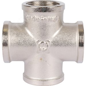 Крестовина ВВ 3/4' никелированная - фото 2