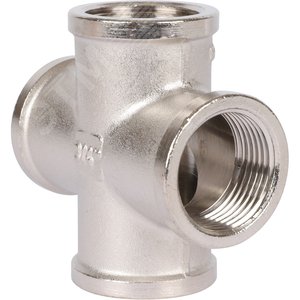 Крестовина ВВ 3/4' никелированная - фото 7