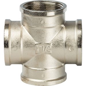 Крестовина ВВ никелированная 1'1/2 - фото 2