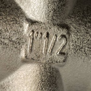 Крестовина ВВ никелированная 1'1/2 - фото 6