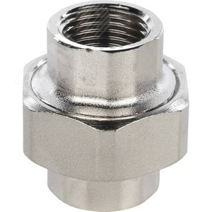 Разъемное соединение 'американка' ВВ никелированное 1/2 - фото 2