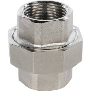 Разъемное соединение 'американка' ВВ никелированное 1' - фото 2