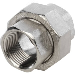 Разъемное соединение 'американка' ВВ никелированное 1' - фото 4