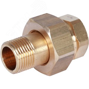 Соединение разъемное 'американка' ВН, уплотнение под гайкой o-ring кольцо 3/8 - фото 5