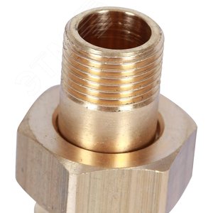 Соединение разъемное 'американка' ВН, уплотнение под гайкой o-ring кольцо 3/8 - фото 10