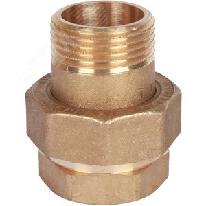 Соединение разъемное 'американка' ВН, уплотнение под гайкой o-ring кольцо 1' - фото 7