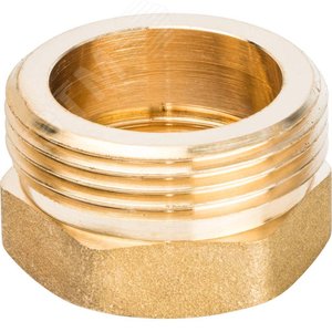 Разъемное соединение 'американка' ВН, уплотнение под гайкой по плоскости 1' - фото 5