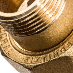 Разъемное соединение 'американка' ВН, уплотнение под гайкой по плоскости 1' - фото 10