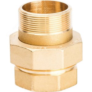 Разъемное соединение 'американка' ВН, уплотнение под гайкой по плоскости 2' - фото 2