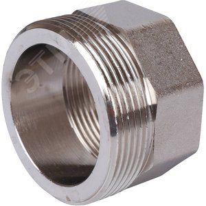 Сгон разъемный ВН 1'1/2 прямой (американка), никелированный - фото 6