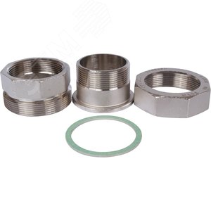 Сгон разъемный ВН 2' прямой (американка), никелированный - фото 11