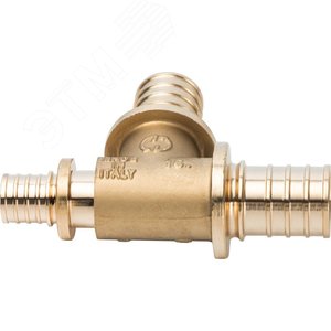 Тройник 25х25х16 переходной, аксиальный, для труб из сшитого полиэтилена - фото 4