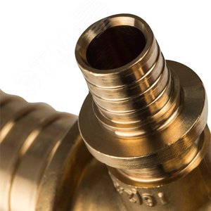 Тройник 32х16х32 переходной, аксиальный, для труб из сшитого полиэтилена - фото 5