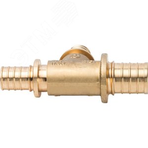 Тройник 32х25х25 переходной, аксиальный, для труб из сшитого полиэтилена - фото 4