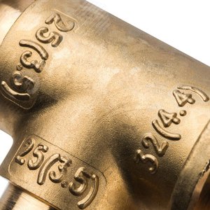 Тройник 32х25х25 переходной, аксиальный, для труб из сшитого полиэтилена - фото 6