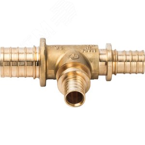 Тройник 32х20х25 переходной, аксиальный, для труб из сшитого полиэтилена - фото 2