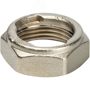 Соединение разъемное с плоским уплотнением и обратным клапаном, никелированное 3/4' - фото 6