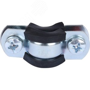 Хомут для труб с гайкой 3/8' (15-19) - фото 2