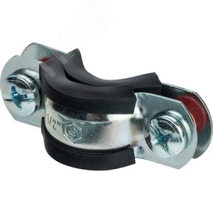 Хомут для труб с гайкой 1/2' (20-24) - фото 2