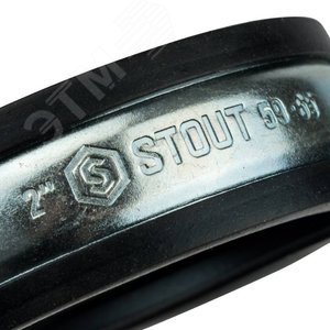 Хомут для труб с гайкой 2' (59-65) - фото 5