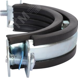 Хомут для труб с гайкой 2 1/2' (75-80) - фото 5