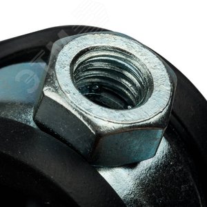 Хомут сантехнический с шпилькой шурупом и пластиковым дюбелем 1/2' (20-24 мм) оцинкованная сталь с резиновым уплотнением - фото 4