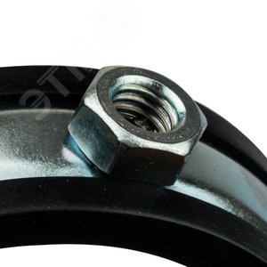 Хомут для труб комплект хомут+шпилька шуруп +дюбель пластиковый 2' (59-65) - фото 4