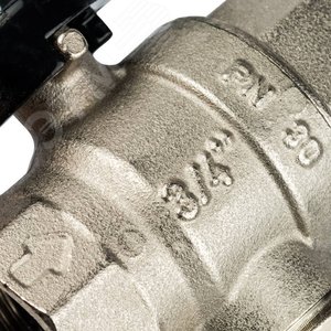 Кран шаровой с фильтром 3/4' ручка бабочка - фото 6