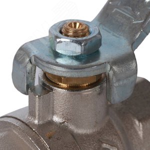 Кран шаровой стандартнопроходной 1/2' ВВ ручка рычаг - фото 4