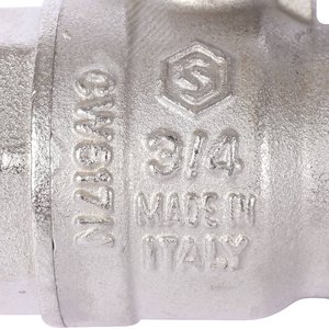 Кран шаровой стандартнопроходной 3/4' ВВ ручка рычаг - фото 8