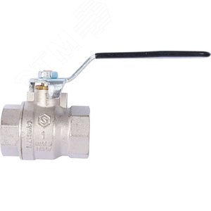 Кран шаровой стандартнопроходной 1' ВВ ручка рычаг - фото 2