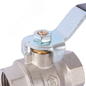 Кран шаровой стандартнопроходной 1' ВВ ручка рычаг - фото 4