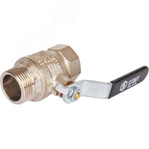 Кран шаровой стандартнопроходной 3/4' ВН ручка рычаг - фото 6