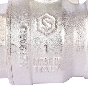 Кран шаровой стандартнопроходной 1' ВН ручка рычаг - фото 6