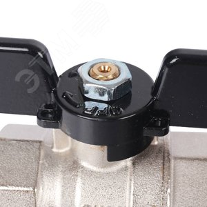 Кран шаровой стандартнопроходной 1' ВВ ручка бабочка - фото 6