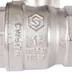 Кран шаровой стандартнопроходной 1' ВВ ручка бабочка - фото 8