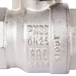 Кран шаровой стандартнопроходной 1' ВВ ручка бабочка - фото 9