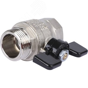 Кран шаровой стандартнопроходной 1' ВН ручка бабочка - фото 8